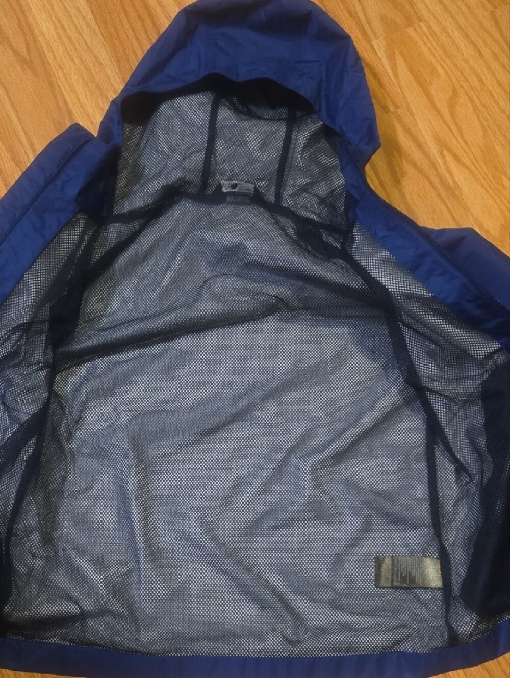 The North Face Kids Royal Blue Hooded Rain Jacket - Picture 2 of 3